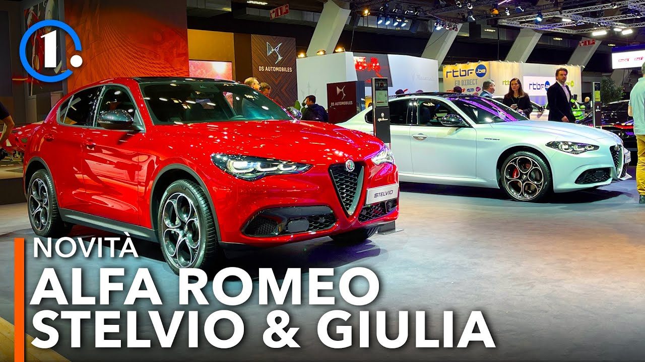 Alfa Romeo Stelvio e Giulia 2023 restyling (e un'anticipazione della nuova SUPERCAR!)