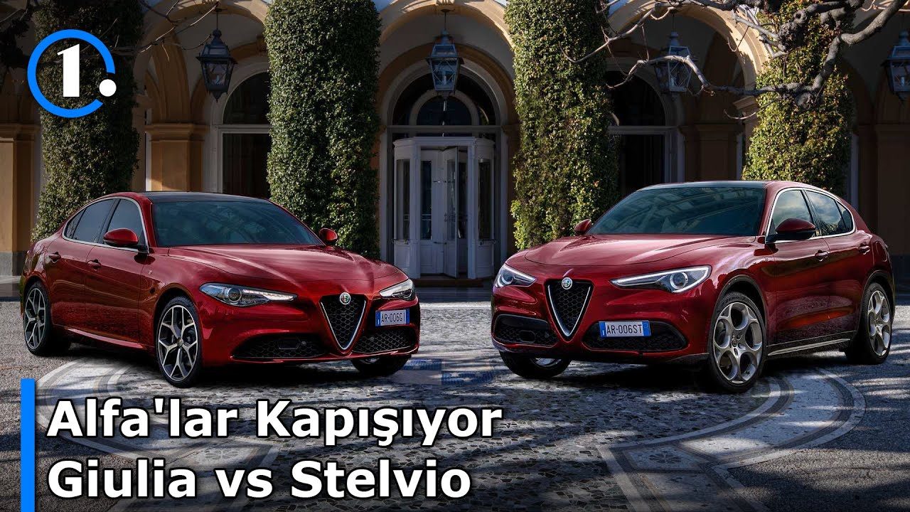 Alfa Romeo Giulia vs Stelvio | Alfa'lar Kapışıyor | Karşı Karşıya