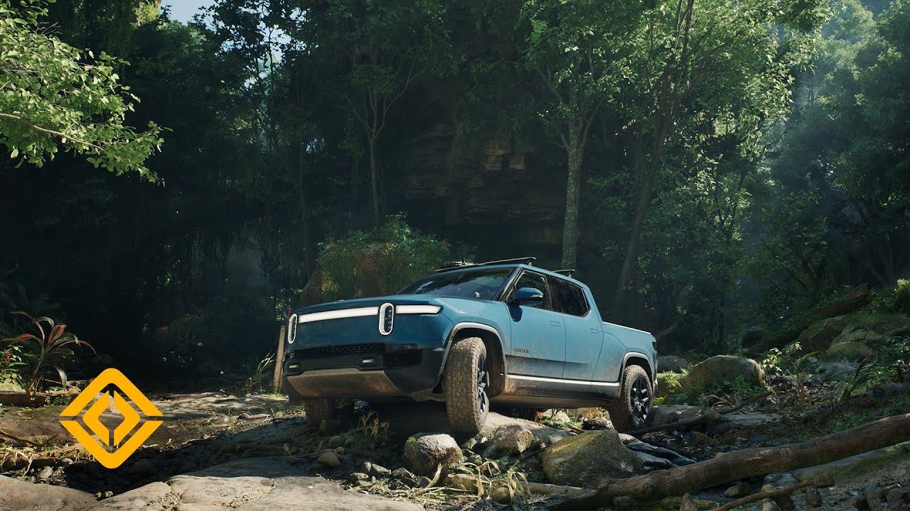 Take an R1T jungle ride powered by Unreal Engine | Rivian