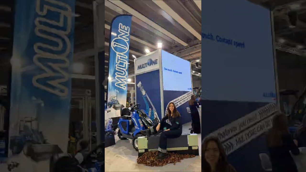 MultiOne a Fieragricola 2026: le MINI PALE multifunzioni per l'azienda agricola