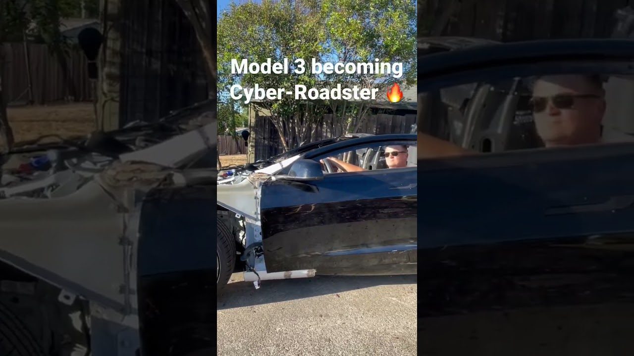 Using a 2018 Performance model 3 to make an exotic 2 seater