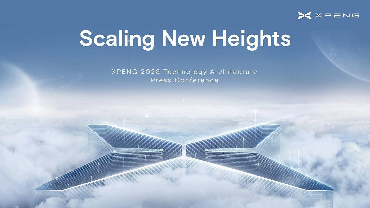 XPENG 2023 Technology Architecture Press Conference English Replay