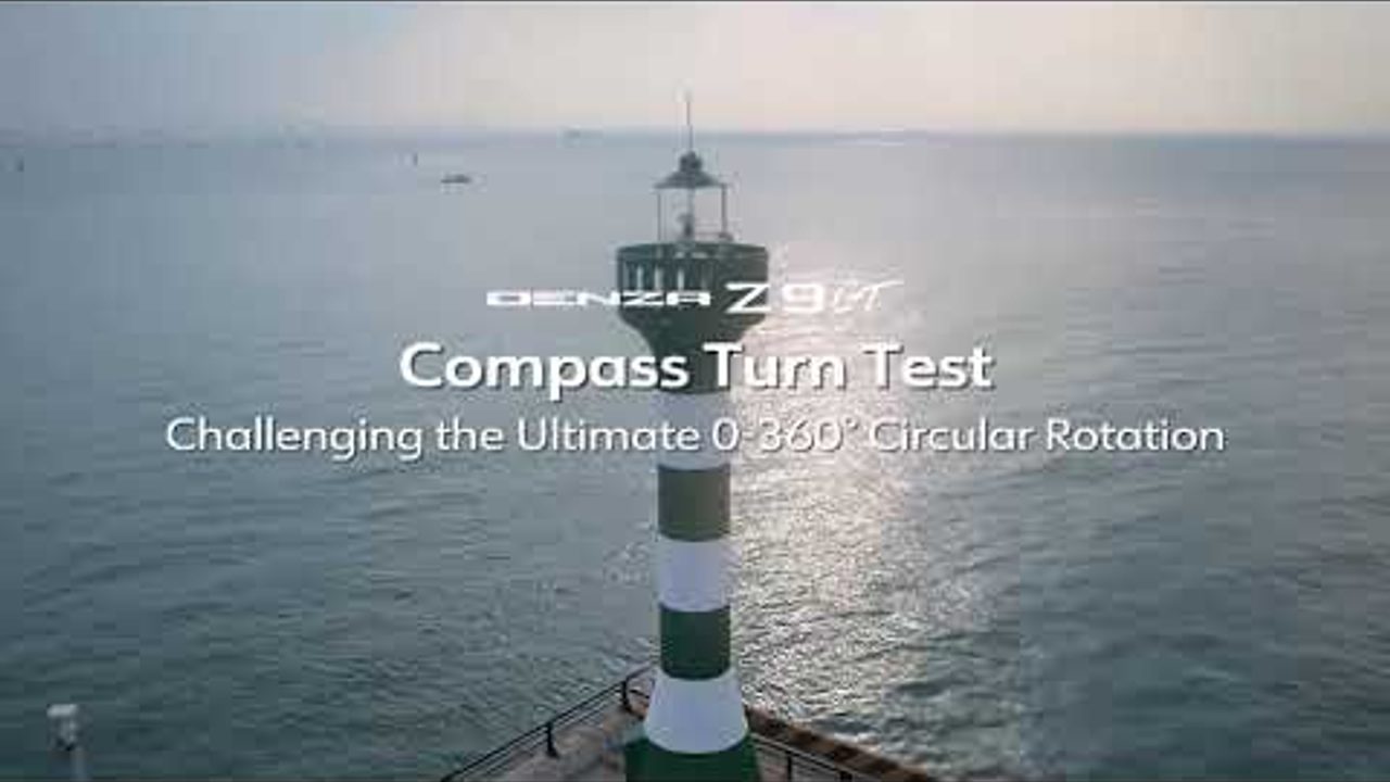 DENZA Z9GT | Witness the ultimate 0-360° circular rotation