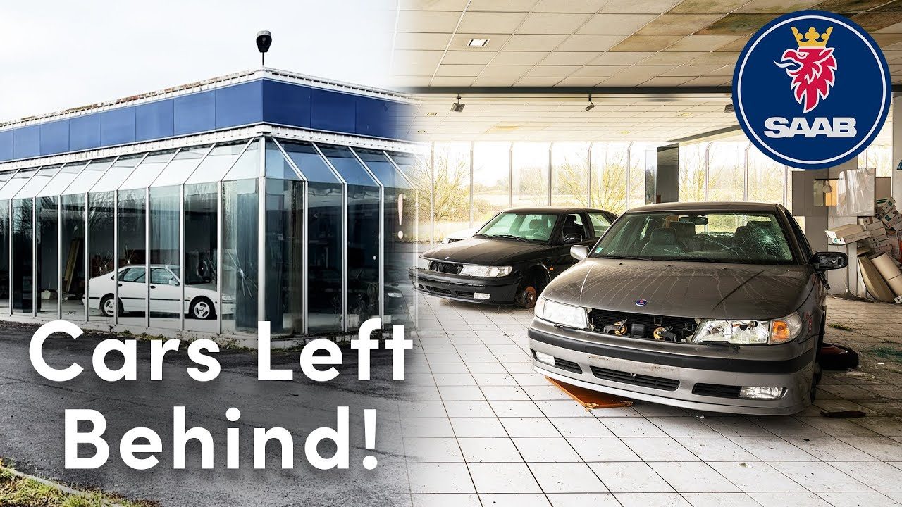 We Found 20+ Abandoned Saab Cars in Bankrupt Dealership