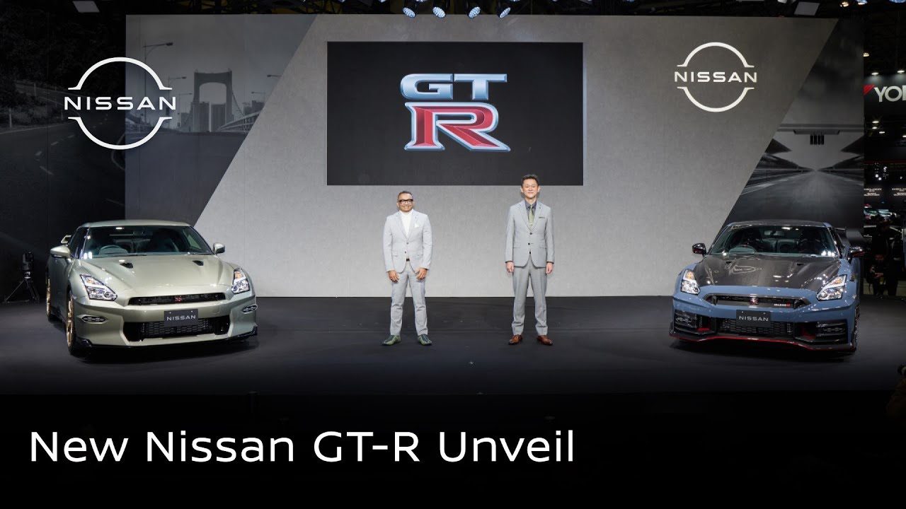 New Nissan GT-R unveil(Japan market)