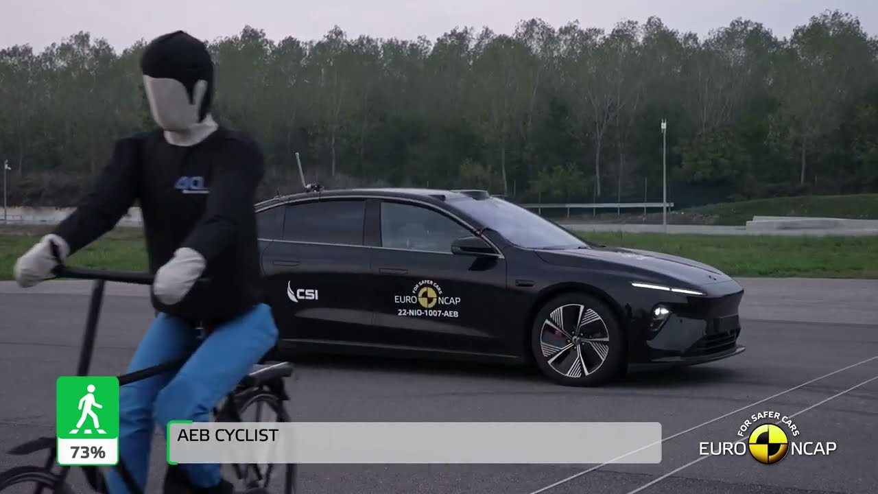 Euro NCAP Crash & Safety Tests of NIO ET7 2022