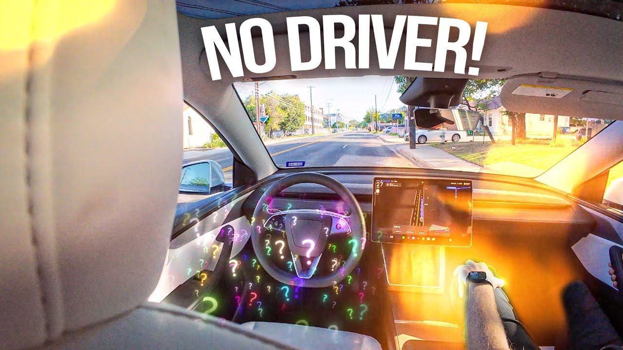 Fahrerloses Tesla Robotaxi – Erster Blick