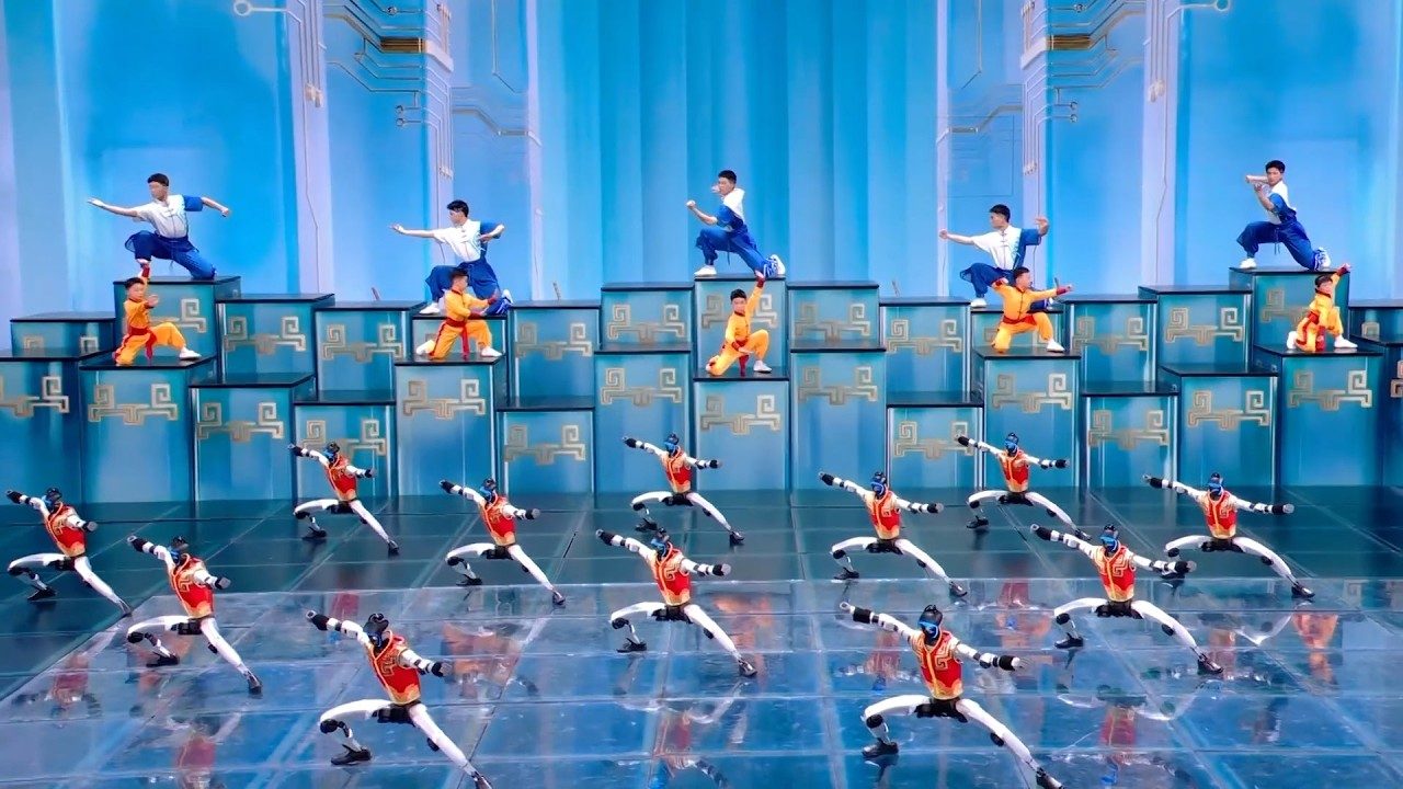 Martial arts robots dazzle at 2026 Spring Festival Gala #CoolChina #springfestival2026