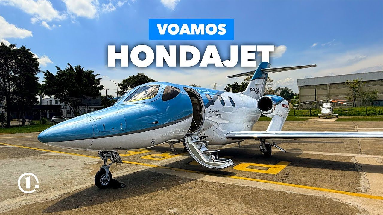 VOAMOS NO HONDAJET! Saiba como é viajar no único avião criado por uma montadora!