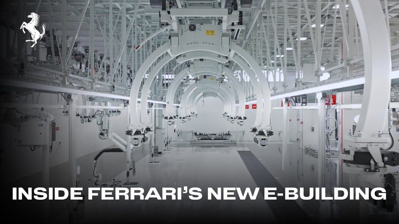 Inside Ferrari’s new e-building