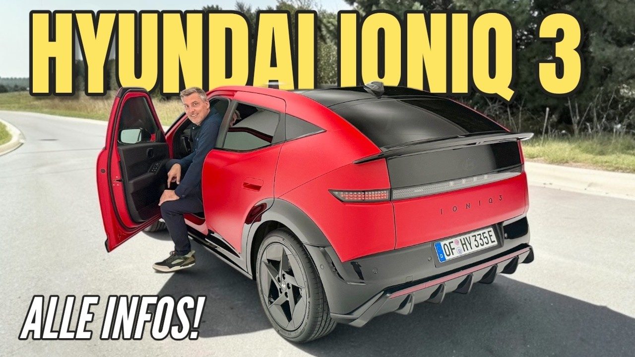HYUNDAI IONIQ 3: Elektro-Veloster statt SUV | Wie gefällt er Dir? Review | Reichweite | 2026
