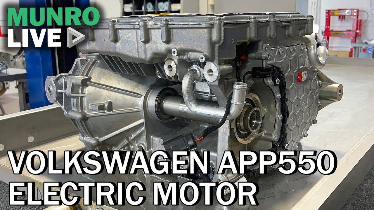 Deutsche Ingenieurskunst vom Feinsten: Zerlegung des neuen Elektromotors Volkswagen APP550