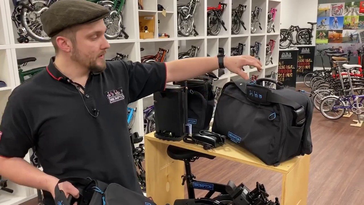 Thorsten erklärt das Brompton Elektrik Faltrad Klapprad in Deutsch