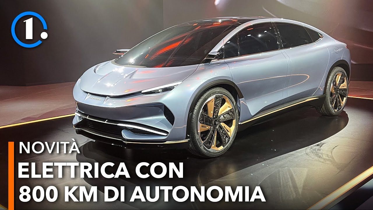 Il SUV elettrico italiano con 800 Km di AUTONOMIA e 816 CV