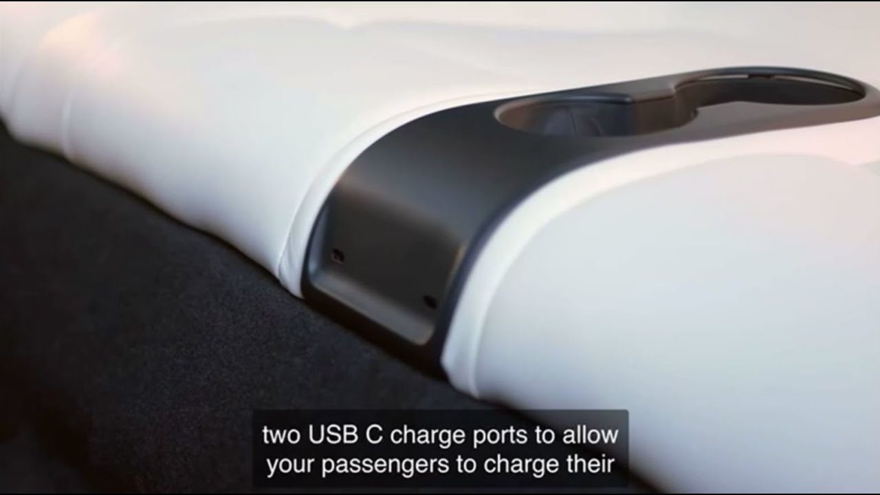 Tesla Model Y third row (7-seat configuration) - Official support video