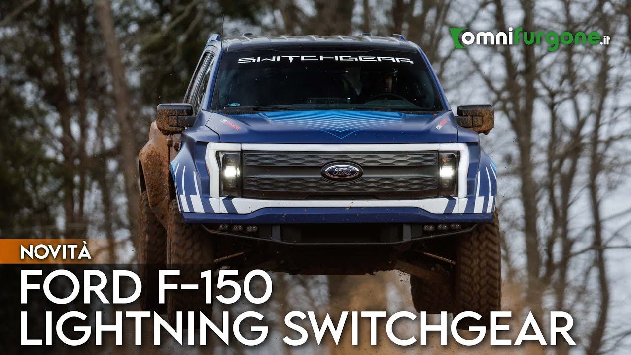 Ford F-150 Lightning Switchgear. Il PICK-UP ELETTRICO volante