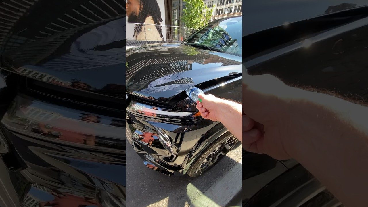 Chevrolet Silverado EV Frunk Vs. Water Bottle #shorts #safety #electric